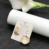 Xuping Brazaletes Rusos Transfronterizos para Oreja, Aros Color Oro de 18K con Incrustaciones de Diamantes, Joyería de Lujo Ligero de Alta Gama al por Mayor para Mujeres