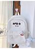Mochila de estilo japonés para niñas, estilo Yan Yan, de Corea del Sur, para todo tipo de ocasiones, para estudiantes de secundaria y preparatoria, de gran capacidad, para viajes.