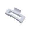 Pinza Cuadrada Personalizada Transfronteriza Pinza para el Cabello Escarchada Pinza de Garra Grande para la Parte Posterior de la Cabeza Pinza de Tiburón de Alta Gama para Mujer Fábrica Venta al por Mayor
