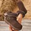 Colección Otoño 2026: Botas de Piel de Moda para Mujer Tallas Grandes, Casuales y Cómodas, Estilo Europeo y Americano, Talla Única