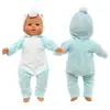 Novas Roupas para Boneca de 43cm Traje de Desenho Animado de Pelúcia Roupas para Boneca Americana de 18 polegadas Pijamas e Camisolas de Animais Fofos