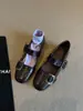 Zapatos de Ballet Estilo Francés, Zapatos de Charol de una Sola Hebilla para Mujer, Zapatos Mary Jane Suaves, Zapatos de Trabajo de Suela Plana, Zapatos de Noche con Cordones
