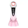 Novo instrumento de beleza vermelho obsidiana, instrumento guia de aquecimento para lifting, instrumento de massagem para olhos, função 4 em 1 com base
