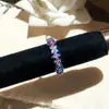 ¡Elegante y Deslumbrante! Anillo Abierto de Flor de Circonita Brillante, Anillo Estilo Corte Francés, Joyería de Diseño Nicho para Mujeres
