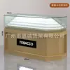 Armário de Exibição Personalizado de Madeira Maciça para Cigarros Armário de Exibição Loja de Conveniência Supermercado Armário de Tabaco e Vinho Balcão Armário de Cigarros de Vidro Combinação Integrada de Caixa