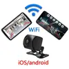 Cámara de visión nocturna WiFi inalámbrica de gran angular Starlight para marcha atrás de coche, área ciega lateral izquierda y derecha del coche