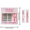 Kit de Cílios Postiços Transfronteiriços Grande Capacidade Elfo Travesso Segmentado Inteligente e Fofo Estilo Cílios Postiços de Cacho Único