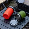 Copo Térmico Portátil Conveniente, Copo de Café de Aço Inoxidável, Lindo Presente de Evento, Copo de Água Quente, Caneca com Alça