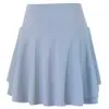 Falda Short de Yoga Transpirable para Entrenamiento de Carrera Transfronteriza, Verano, Anti-Exposición, Falda de Tenis, Plisada Adelgazante, Falda Deportiva