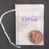 100 5.5*7cm tela no tejida bolsa para medicina china bolsa para freír té bolsa para filtro de halógeno de condimentos fabricantes