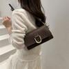 Bolso de Mano Casual de Moda Vintage Elegante con Patrón Tejido, Gran Capacidad, Nuevo, Bolso Bandolera Baguette para Mujer 2026