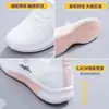 Nuevos Zapatos Blancos de Primavera y Verano para Mujer, Tenis Casuales de Tejido Flyknit, Cómodos, Suela Suave, Transpirables, Zapatos para Correr para Estudiantes