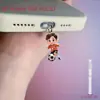 Ornamentos Populares de Acrílico para Pendurar Transfronteiriços, Protetor de Poeira para Celular Pec, Pingente 2D de Gato Bravo, Ty e Outros Produtos Africanos