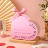 2026 Novo Estilo Caixa de Amor Presente de Noivado Presente de Casamento de Alto Padrão Caixa de Presente de Mão Estilo Simples Ins