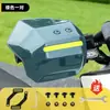 Guardamanos para Vehículo Eléctrico con Intermitente, Impermeable, a Prueba de Viento y Placa Anticaída, Cubierta Protectora para Manillar de Freno/Acelerador, Universal para Todas las Estaciones