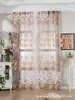 Flor de Corte Exportación Venta Caliente Pantalla de Ventana de Jacquard Cortina de Puerta Producto Terminado Suministro de Aliexpress Personalizado Chinoiserie Coreano Simple Amazon