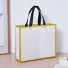 Sacolas personalizadas de TNT com impressão de logo, bolsas de mão, sacolas de compras, sacolas ecológicas promocionais com impressão personalizada, publicidade personalizada