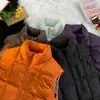 Nuevo Chaleco de Algodón de Alta Calidad con Cuello Alto a Bloques para Pareja, Chaqueta sin Mangas con Forro de Grafeno, Otoño/Invierno 2026