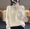 Nuevo Suéter Pulóver Retro Chinoiserie con Hebilla para Mujer 2023 Estilo Otoño e Invierno Moda de Fondo Alto Top Tejido de Fondo