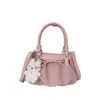 Bolso de Mujer Transfronterizo Nueva Moda Nicho Plegado Bolso de Hombro Nuevo Estilo Retro para Viajes Diarios Bolso de Mano Popular