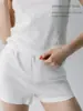 Pijama Sexy de Moda Jacquard Calado Europeo y Americano Primavera 2025 de Dos Piezas Camisola Shorts Ropa de Casa para Mujer