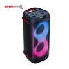 Spot Party Box 710 Altavoz de Karaoke Bluetooth Portátil Doble de 8 pulgadas Altavoz de Karaoke para Cantar en Reuniones Familiares K
