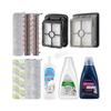 Accesorios Wanchuang Adecuados para Máquinas Limpiadoras de Suelo Bissell de 1ª, 2ª, 3ª, 4ª y 5ª Generación: Cepillo rodante 2554A, Filtro 1866, Consumibles, Hepa