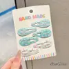 Pinzas para el pelo de cuero con forma de estrella y nube para niñas, Pinzas Bb dulces y geniales para flequillo y cabello lateral, Accesorios para el pelo para niñas