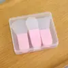 Caja Maquillaje Belleza Brocha de Silicona Brocha de Silicona para Mascarilla Mango Corto Nuevo Mini Aplicador de Mascarilla de Barro Herramienta de Belleza Portátil