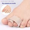 Tira de pano para virar os dedos, adesivo para divisão dos dedos, dia e noite, extensor de polegar para homens e mulheres, bandagem sobreposta para prender o dedo médio