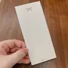 Estilo Coreano Blanco Sencillo Pasador Tarjeta de Papel Empaque DIY Accesorios para el Cabello Accesorios Cartón para Pasadores Cuerda para el Cabello Tarjeta para Pendientes