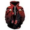 Sudadera con capucha casual para hombre, serie Naruto de anime 3D con estampado digital, europea y americana, 2023, AliExpress