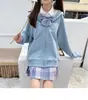 Sudadera con capucha de color té con leche para mujer, primavera y otoño, talla grande, estilo casual americano, forrada de polar, engrosada, chaqueta de moda