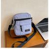 Bolsa pequena vertical estilo Hong Kong para meninas, bolsa de ombro pequena para ferramentas, bolsa simples para celular, bolsa de viagem casual, bolsa quadrada pequena