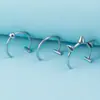 Em estoque joias europeias e americanas aço inoxidável sem furo argola de lábio falsa prendedor de lábio comércio eletrônico transfronteiriço fornecimento argola de nariz joias para piercing unhas de lábio
