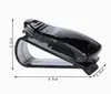 Almacenamiento para Visera de Sol de Coche Multifuncional Soporte para Gafas de Coche Soporte para Gafas de Sol de Coche Clip de Almacenamiento de Tarjetas para Visera de Sol