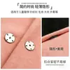 Botones de Presión Redondos Metálicos de Alta Gama para Abrigos de Cachemira, Botones de Presión Invisibles, Broches de Dos Piezas Cosidos a Mano, Venta al por Mayor