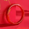 Pulsera de Ágata Blanco Natural, Diseño de Barra Redonda, Pulsera de Calcedonia Blanca Moonlight Suave para Mujer, Regalo de Joyería, Una Pieza al por Mayor