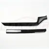 Adecuado para modelos Chevrolet Silverado 22-25, moldura de consola central ABS modificada con pegatinas decorativas de fibra de carbono