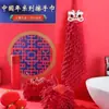 Toalla de Mano Roja de Año Nuevo del Año del Dragón Linda Toalla de Mano para Colgar Especial de Chenilla para Cocina Baño