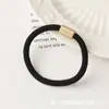 Nuevas Gomas para el Cabello Simples de Alta Elasticidad para Mujer de Otoño e Invierno, Cuerdas Duraderas para Cola de Caballo que No Dañan el Cabello, Accesorios para el Cabello