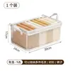 Caja de Almacenamiento Transparente para Ropa Plegable de Acero con Malla de PVC y Clips, Multifuncional para el Hogar