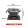 Estufa de Carbón de Hierro Fundido Parrilla BBQ Estufa de Carbón Calefactora Horno de Barbacoa de Carbón para el Hogar Set de Electrodomésticos para Interiores