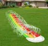 Resbaladilla de Agua Transfronteriza, Resbaladilla de Agua Infantil para una Persona, Resbaladilla de Agua para Dos Personas, Resbaladilla de Agua Tiburón, Juguete de Agua Inflable de PVC