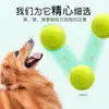 Juguete para Mascotas Pelota de Tenis Perro Molar Rebote Elástico Pelota de Entrenamiento para Exteriores Juguete Interactivo Cachorro Aliviar el Aburrimiento