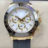 Reloj para Hombre Rolex Daytona Serie 40mm Multifuncional Cronógrafo Incrustado de Diamantes Mecánico Totalmente Automático Aliexpress