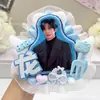Lindas Insignias y Colgantes Hechos por Fans con Medias Caras de Celebridades, Merchandising de Fans y Decoraciones para Mochilas Listas para Usar