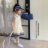 Conjunto Deportivo Tongsen Tongma 2026 Nuevo Verano Niños Estilo Preppy Camisa Polo Superior Falda Plisada Conjunto de Dos Piezas