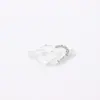 2019 Nuevos accesorios de moda forma de corazón chapado en diamante accesorios de doble colgante accesorios DIY venta directa de fábrica de comercio exterior