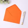 Envelopes Coloridos C6 de Cor Sólida Transfronteiriços Estilo Europeu com Fecho Adesivo, Adesivo Colorido 120g, Origem Amazon, Logotipo Personalizado